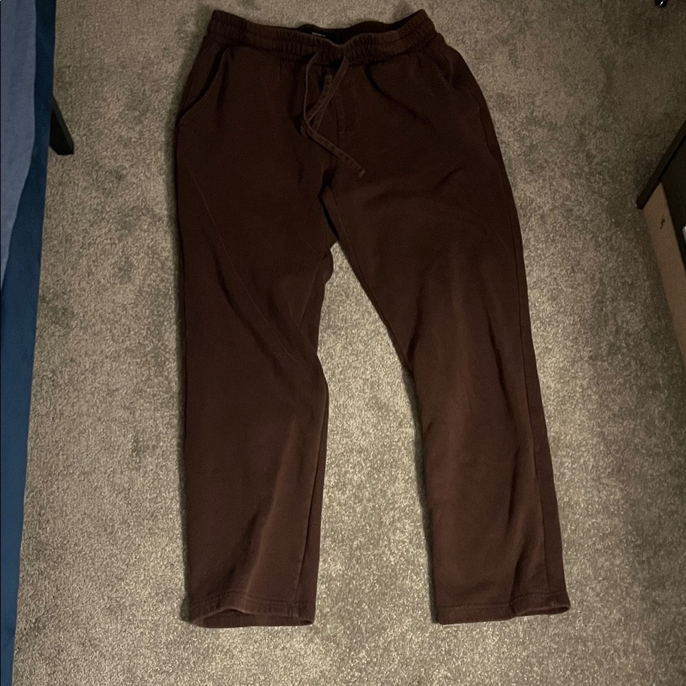 Cotton On Men's Dark Brown Sweatpants
